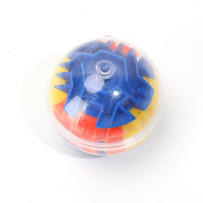 Early Education Toy Colorful Ball 3D Maze Stereo Maze Round Rolling Ball Round-Shaped Children's Intelligence Ball Mini Puzzle